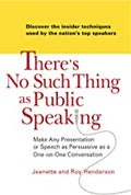 There's No Such Thing as Public Speaking - MPHOnline.com