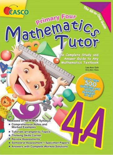 Primary 4A Mathematics Tutor Revised Edition – MPHOnline.com