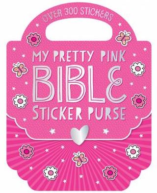 MY PRETTY PINK BIBLE STICKER PURSE