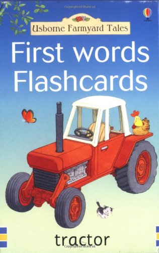 FIRST WORDS FLASHCARDS (USBORNE FARMYARD TALES)