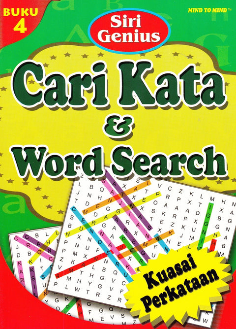 Siri Genius: Cari Kata & Word Search (Buku 4)