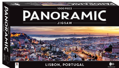 1000 Piece Panoramic Jigsaw Puzzle Lisbon - MPHOnline.com