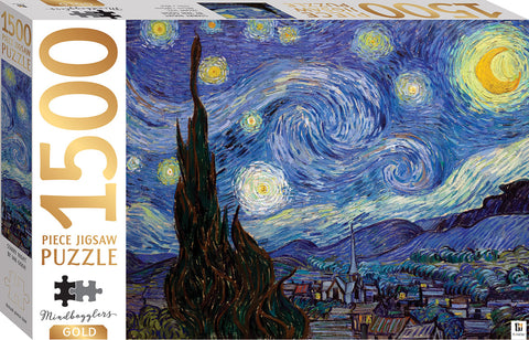 Mindbogglers Gold: Starry Night By Van Gogh - MPHOnline.com