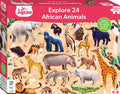 Junior Jigsaw Explore 24: African Animals - MPHOnline.com