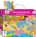 Junior Jigsaw Carry & Play: African Safari - MPHOnline.com