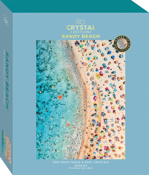 Elevate Crystal Edition Jigsaw: Sandy Beach - MPHOnline.com