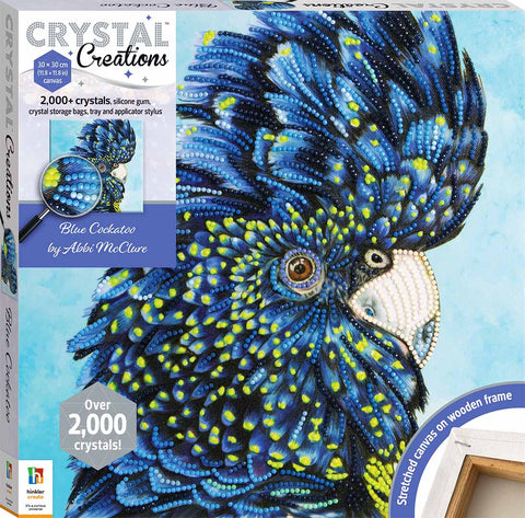 Crystal Creations Canvas: Blue Cockatoo - MPHOnline.com