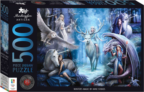 Mindbogglers Artisan 500pc Jigsaw: Winter's Magic - MPHOnline.com