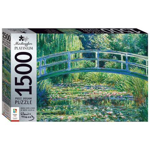 Mindbogglers Platinum: Bridge Over a Pond of Water Lilies - MPHOnline.com