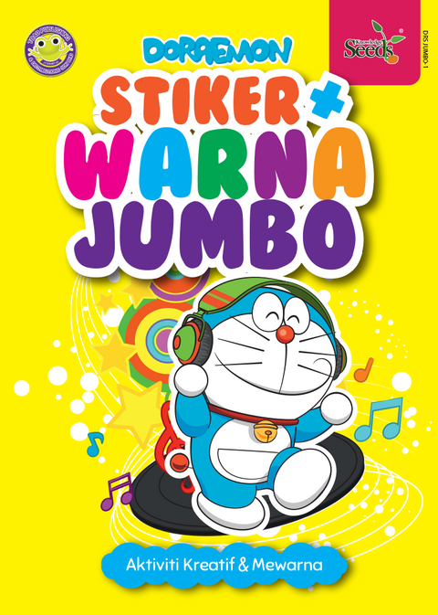 Doraemon Stiker + Warna Jumbo - MPHOnline.com