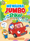 Pororo Mewarna Jumbo + Stiker - MPHOnline.com