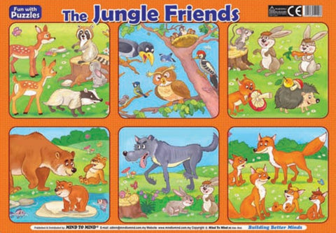 Fun With Puzzles: The Jungle Friends - MPHOnline.com