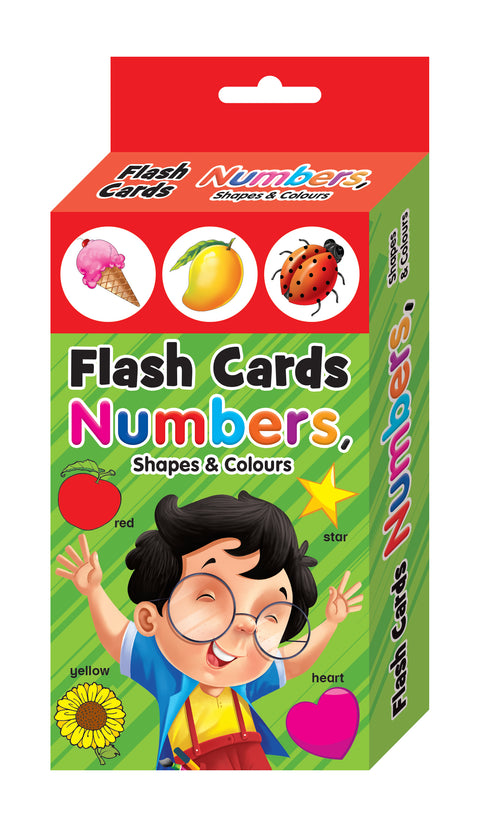 Flash Card Numbers,Shapes & Colours - MPHOnline.com