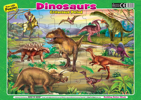 Fun With Puzzles Dinosaurs Creataceous Period - MPHOnline.com