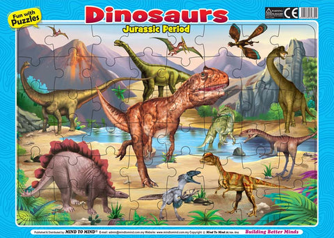 Fun With Puzzles Dinosaurs Jurassic Period - MPHOnline.com