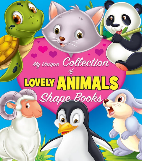 My Unique Collection of Lovely Animals Shape Books - MPHOnline.com