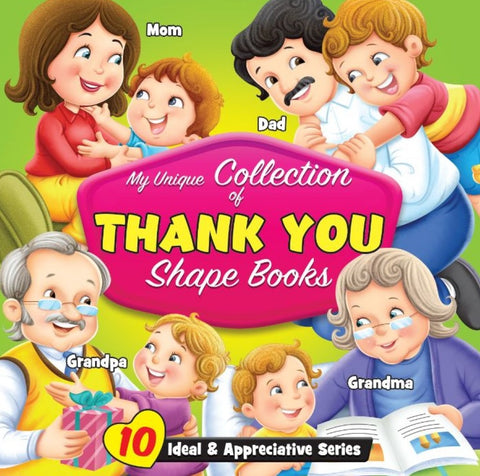 My Unique Collection of Thank You Shape Books - MPHOnline.com