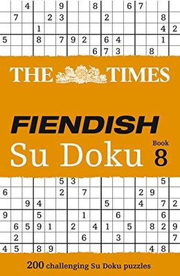 The Times Fiendish Sudoku Book 8 - MPHOnline.com