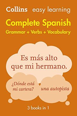 Collins Easy Learning Complete Spanish Grammar, Verbs and Vocabulary - MPHOnline.com