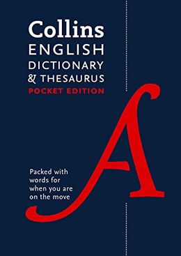 Collins English Dictionary & Thesaurus Pocket Edition, 7th Ed. - MPHOnline.com