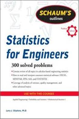 Schaum's Outline of Statistics For Engineers (Schaum's Outline Series) - MPHOnline.com
