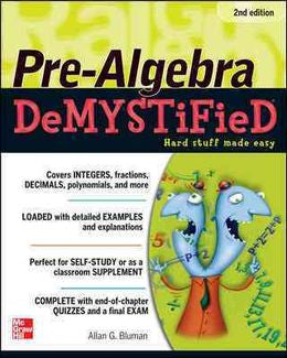 Pre Algebra Demystified 2ed - MPHOnline.com