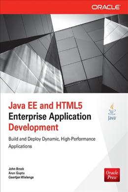 Java EE & HTML5 Enterprise Application Development - MPHOnline.com