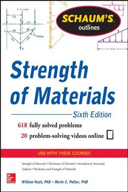 Schaum's Outlines Series Strength of Materials, 6E - MPHOnline.com