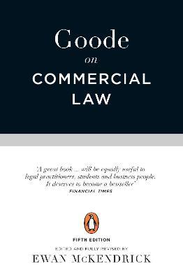 Goode on Commercial Law (5th Edition) - MPHOnline.com