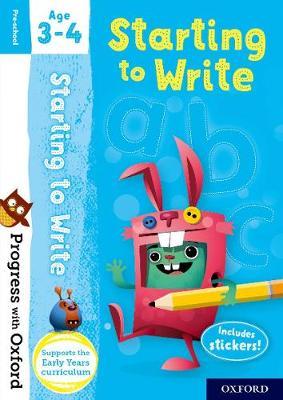 Progress with Oxford: Starting to Write Age 3-4 - MPHOnline.com