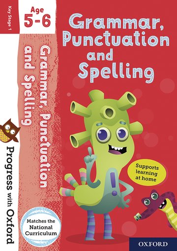 Progress with Oxford: Grammar And Punctuation Age 5-6 Book/Stickers - MPHOnline.com