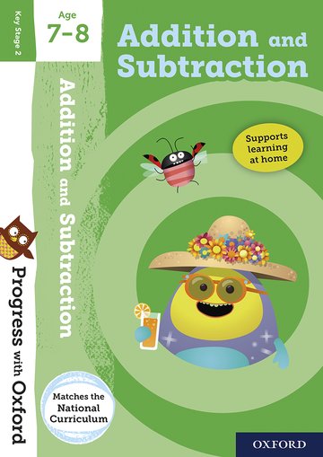 Pwo: Addition And Subtraction Age 7-8 Book/Stickers - MPHOnline.com