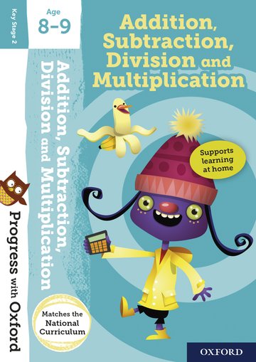 Pwo: Addition, Subtraction, Division And Multiplication 8-9 Book/Stickers - MPHOnline.com