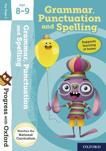 Pwo: Grammar, Punctuation And Spelling Age 8-9 Book/Stickers - MPHOnline.com