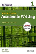 EFFECTIVE ACADEMIC WRITING 2ED LEVEL 1 STUDENT BOOK WITH - MPHOnline.com