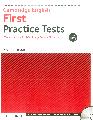CAMBRIDGE ENGLISH FIRST PRACTICE TESTS WITH KEY (AUDIO CD)