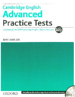 CAMBRIDGE ENGLISH ADVANCED PRACTICE TESTS WITH KEY (AUDIO CD - MPHOnline.com