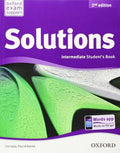 Solutions 2nd Edition Intermediate Students Book - MPHOnline.com