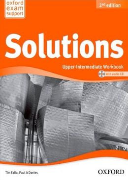 Solutions 2nd Edition Upper-Intermediate Workbook with CD Pack - MPHOnline.com