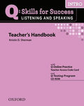 Q: Skills for Success Listening and Speaking Intro Teacher's Handbook - MPHOnline.com