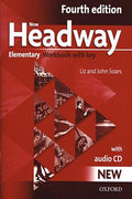 New Headway: Elementary Fourth Edition: Workbook + Audio CD with Key - MPHOnline.com