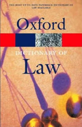 Oxford Dictionary of Law - MPHOnline.com