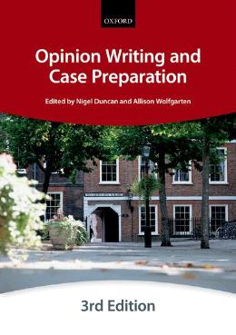 Opinion Writing and Case Preparation, 3E - MPHOnline.com