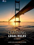 Learning Legal Rules, 9TH Ed. - MPHOnline.com