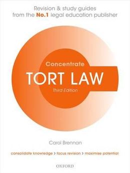 Tort Law Concentrate: Law Revision & Study Guide, 3rd Ed. - MPHOnline.com
