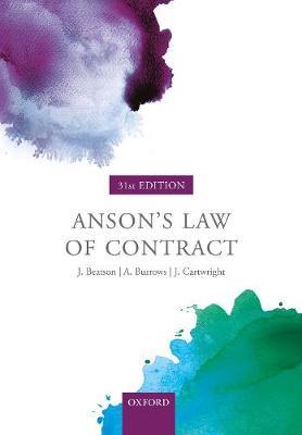 Anson's Law of Contract - MPHOnline.com
