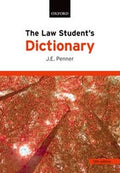 The Law Student's Dictionary - MPHOnline.com