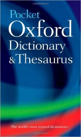 Pocket Oxford Dictionary and Thesaurus - MPHOnline.com