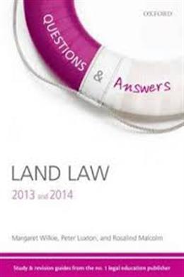 Q & A Revision Guide Land Law 2013 and 2014 - MPHOnline.com