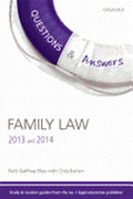 Q & A Revision Guide Family Law 2013 and 2014, 7E - MPHOnline.com